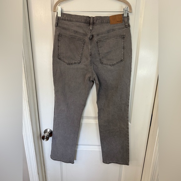 Madewell Women’s Gray Brookfield Wash Slim Demi-Boot Jeans - Size 28 - Picture 3 of 8